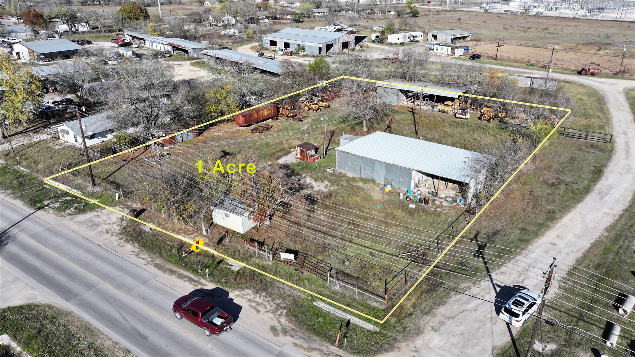 View of property location with property boundarie