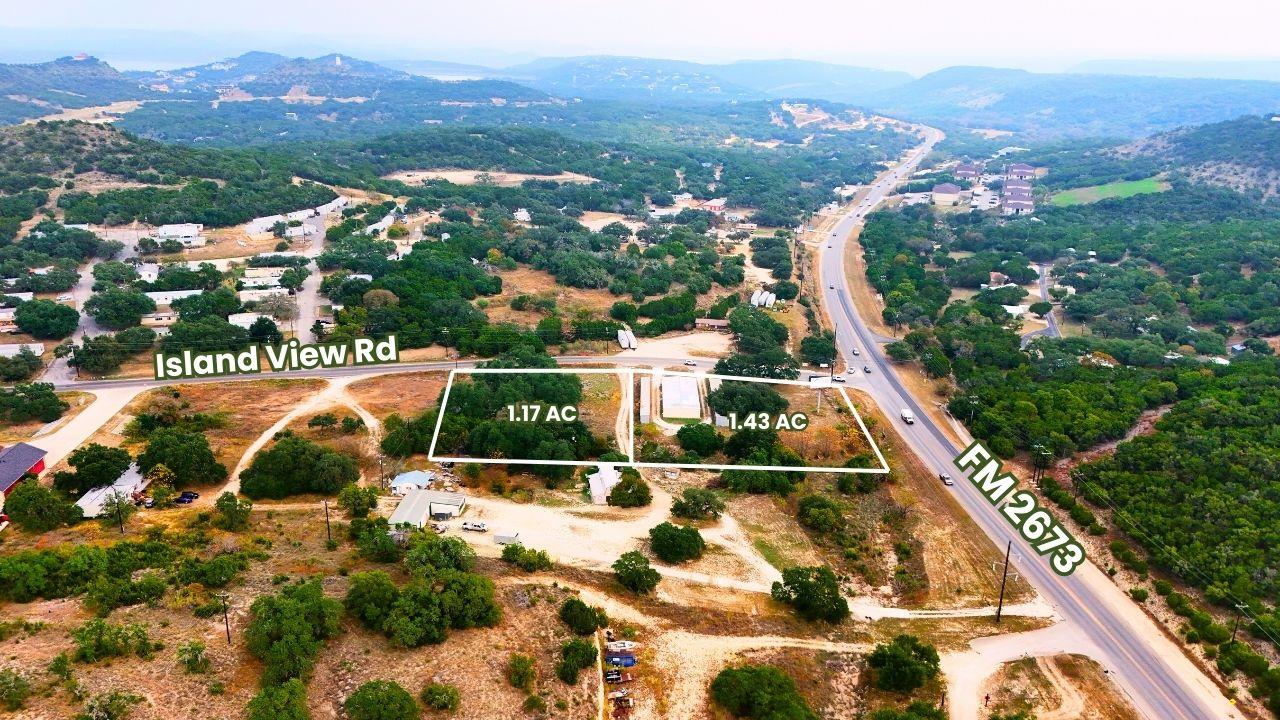 Aerial overview of property's location featuring 