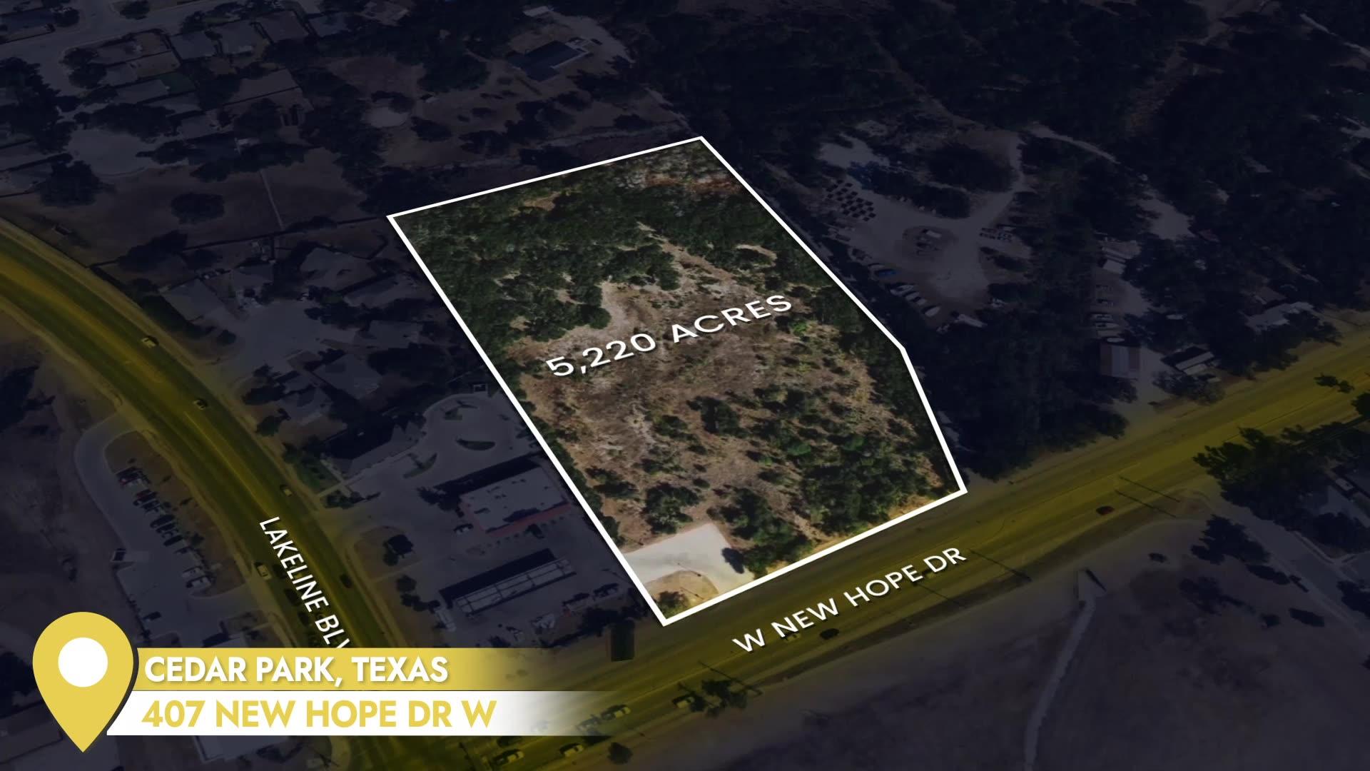Map / location with property parcel outlined