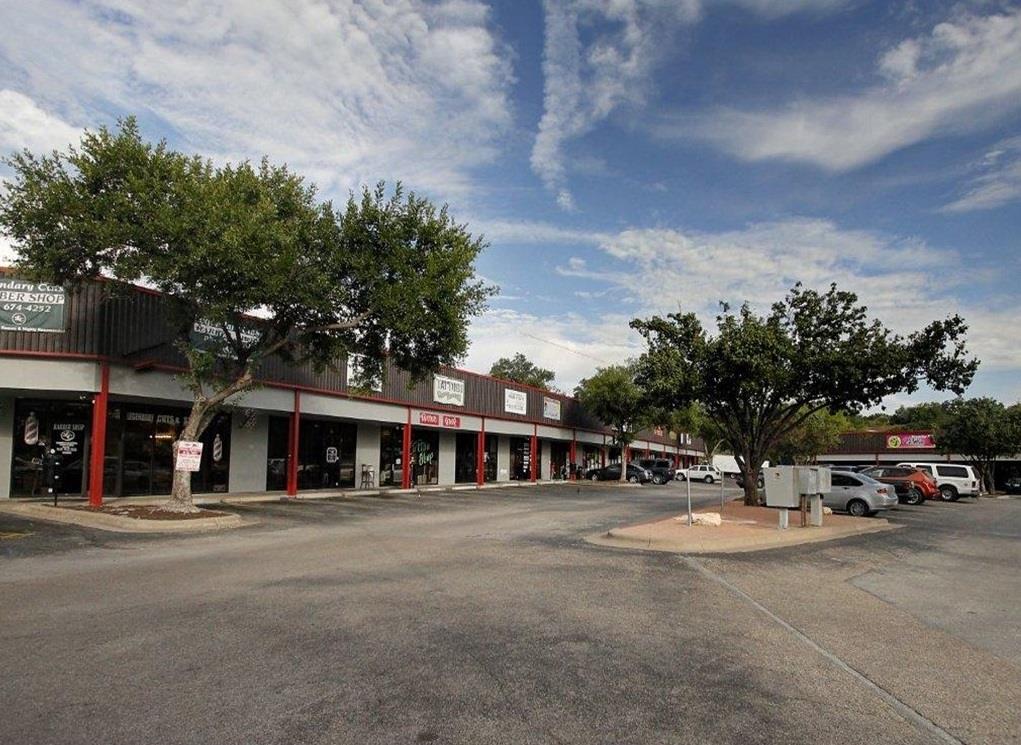 Commercial property featuring multiple storefront