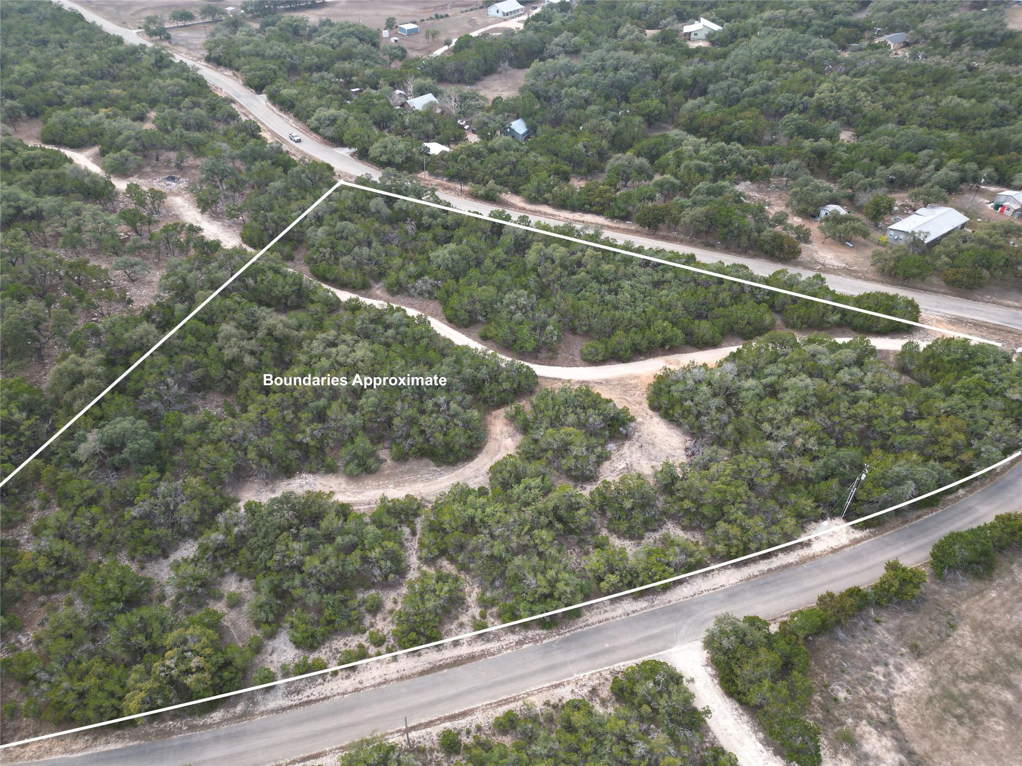 Expansive undeveloped lot featuring dense tree co