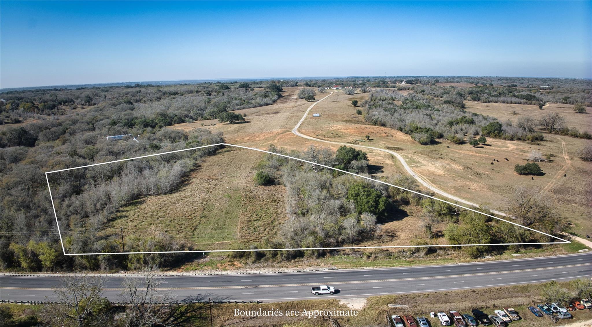View of rural area featuring property boundaries 