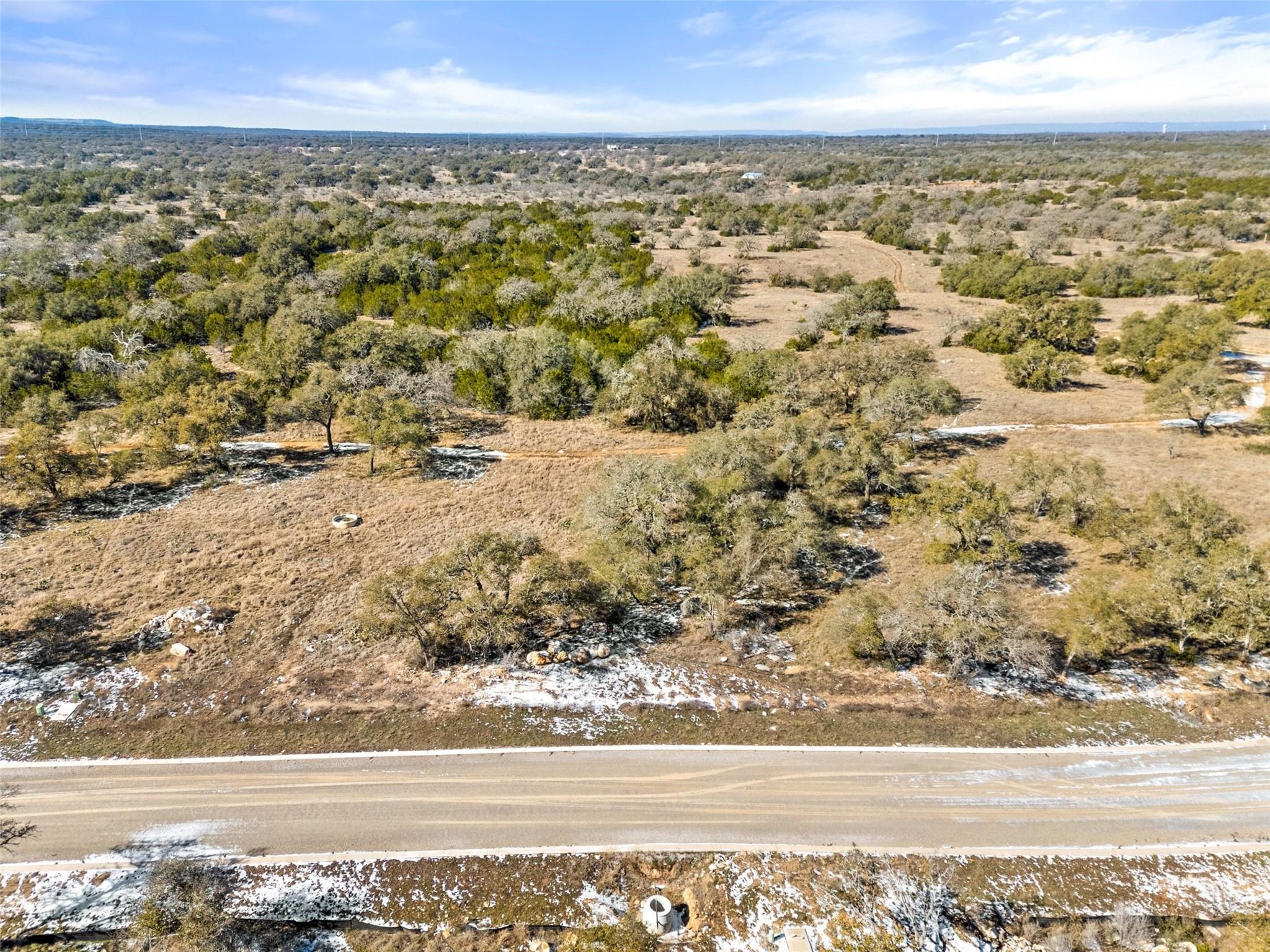 Aerial view of property's location featuring rura