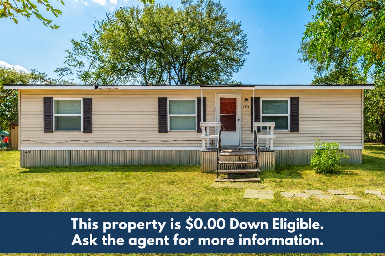 A well-maintained single-story home with a neat l