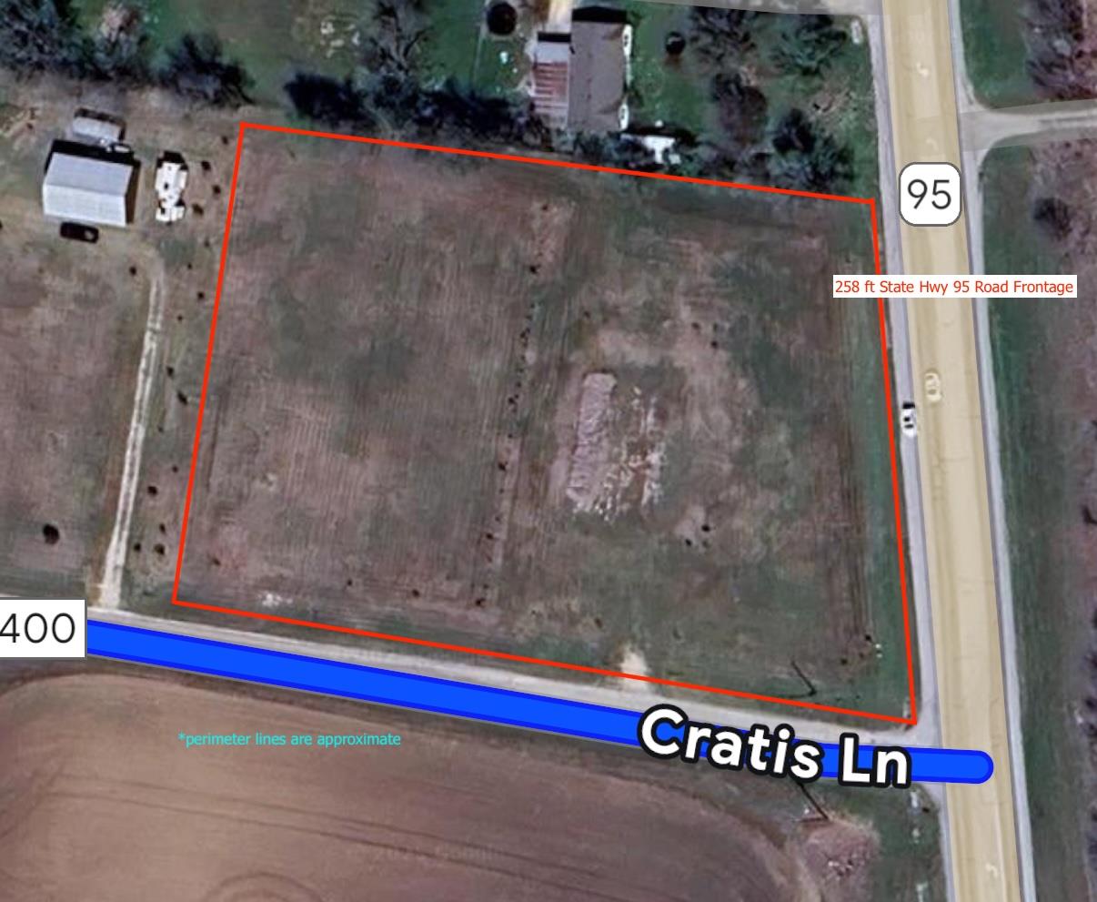 Aerial overview of property's location featuring 
