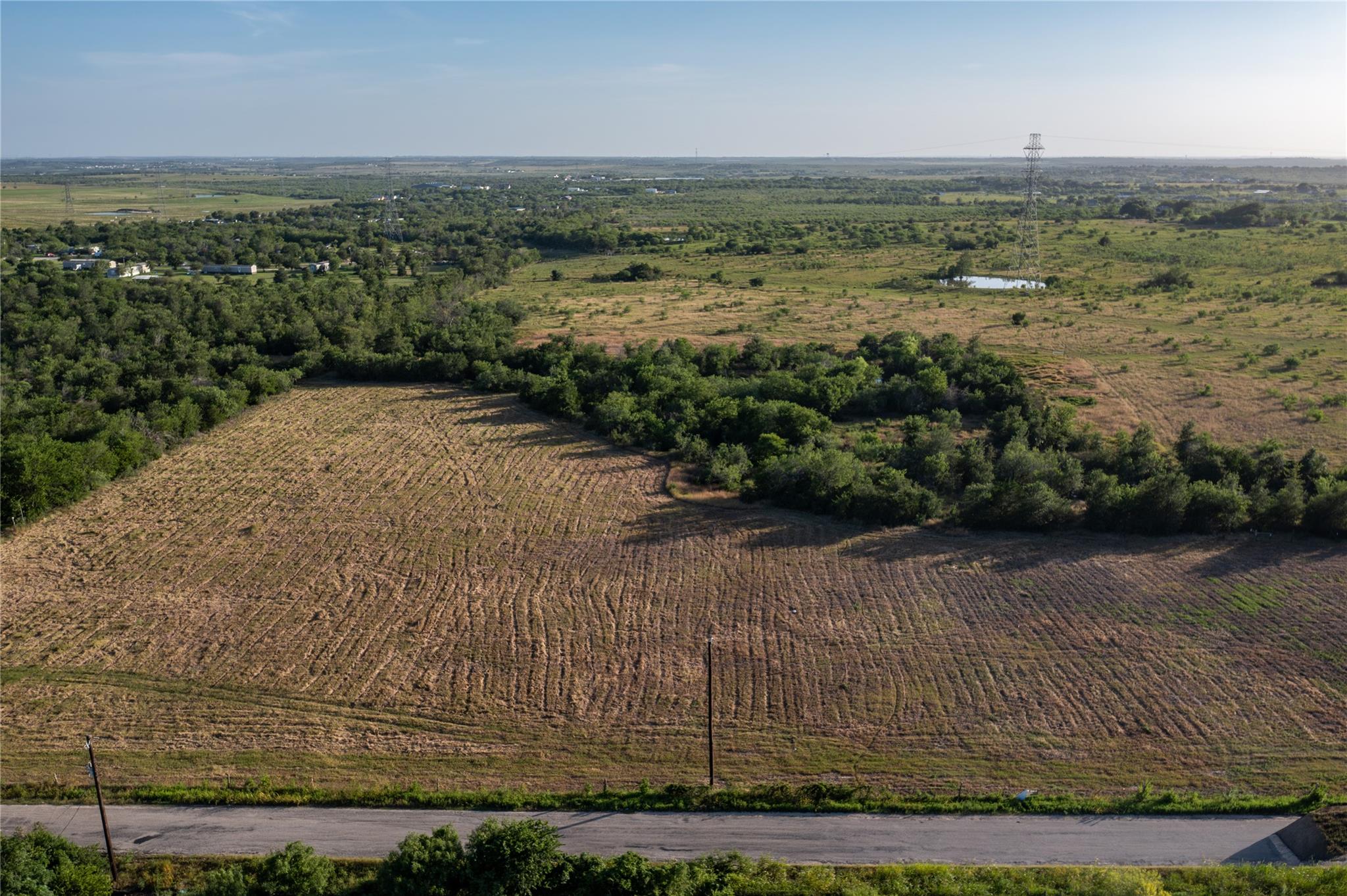 A sprawling landscape reveals varied terrain, wit