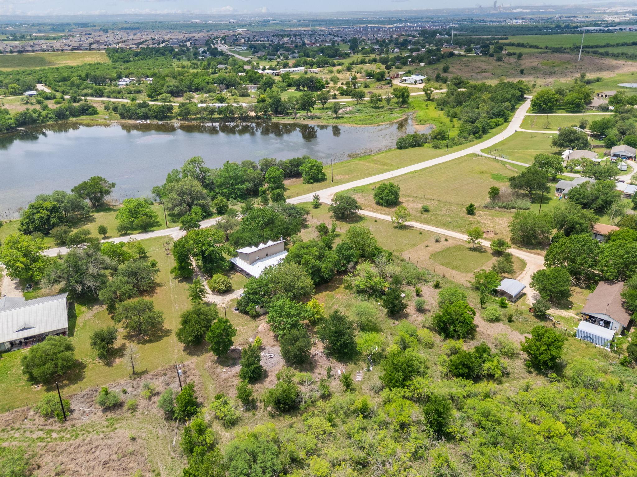 Aerial overview of property's location featuring 