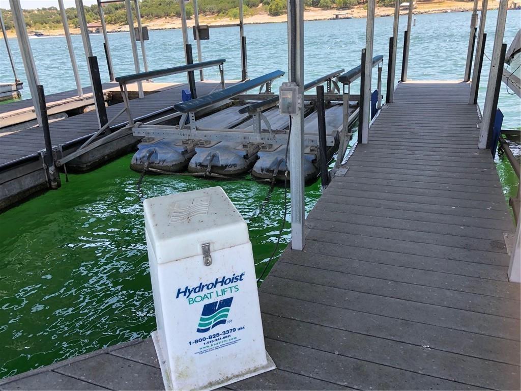 Dock with a water view