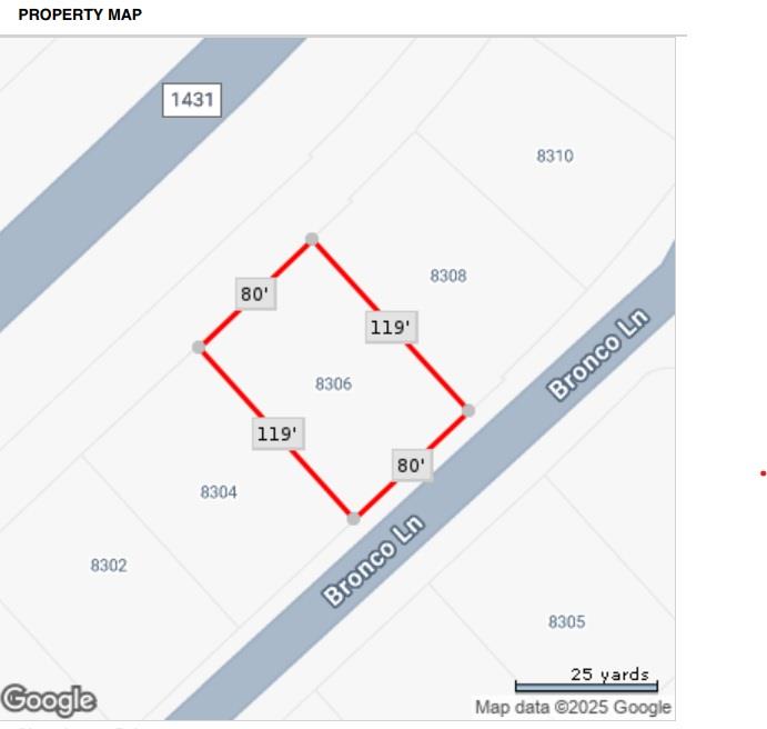 Map / location of property area