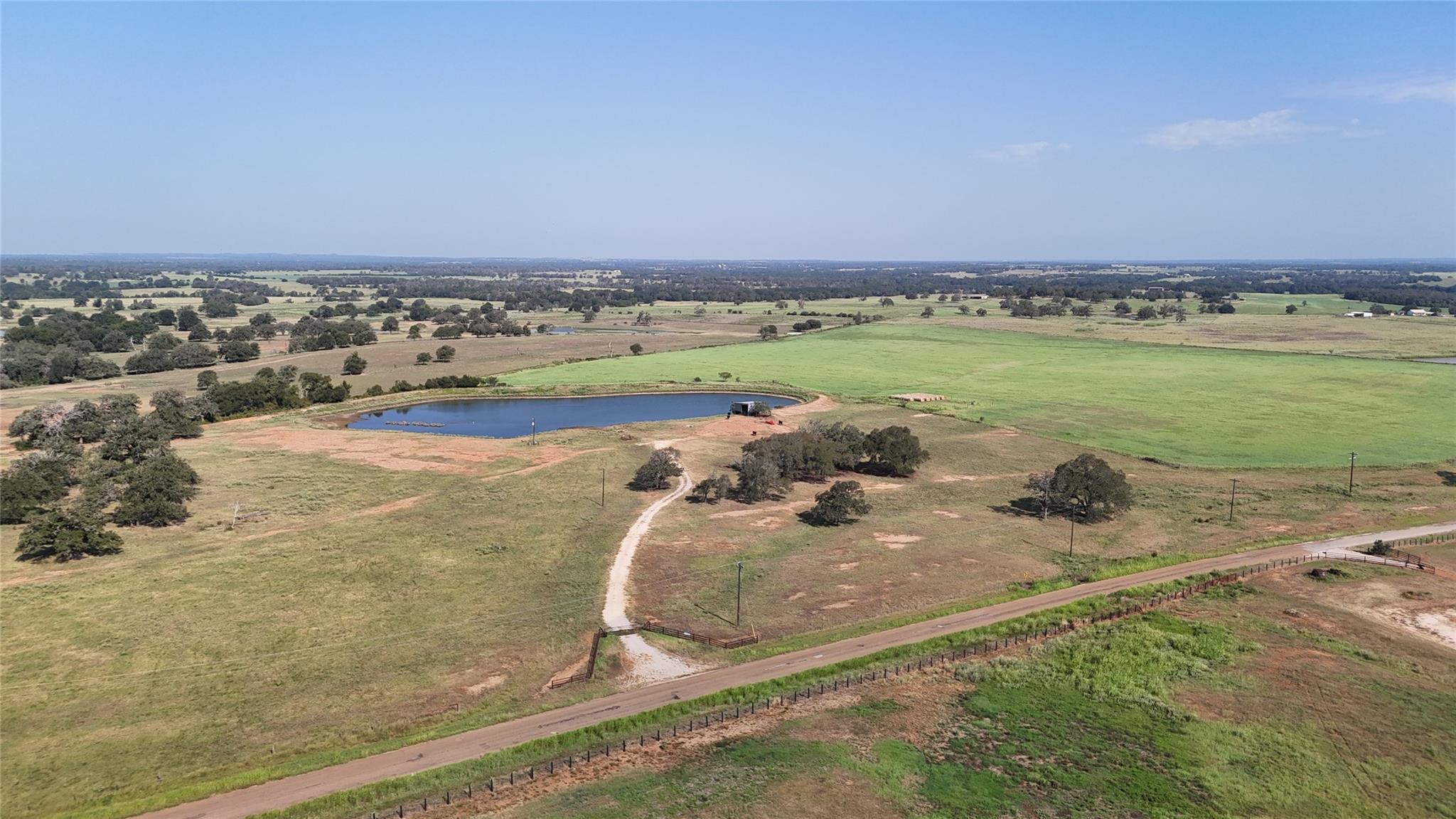 View of rural area featuring a large body of water