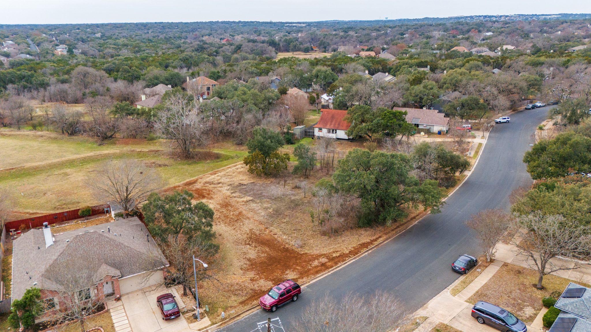 Aerial view of property and surrounding area