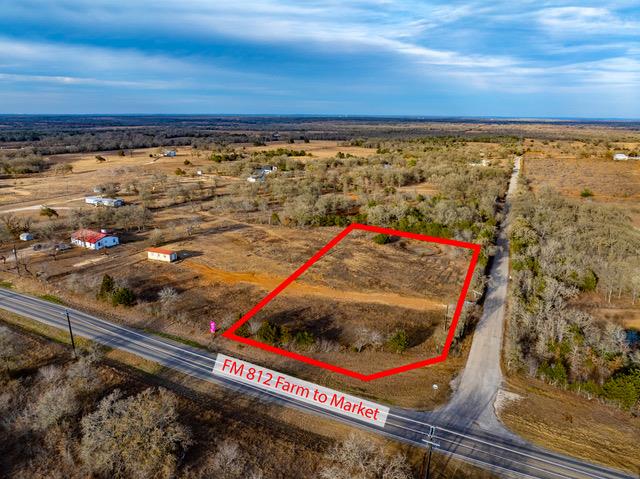 Overview of rural landscape featuring property bo