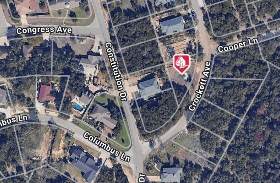 Map / location with property boundaries highlight