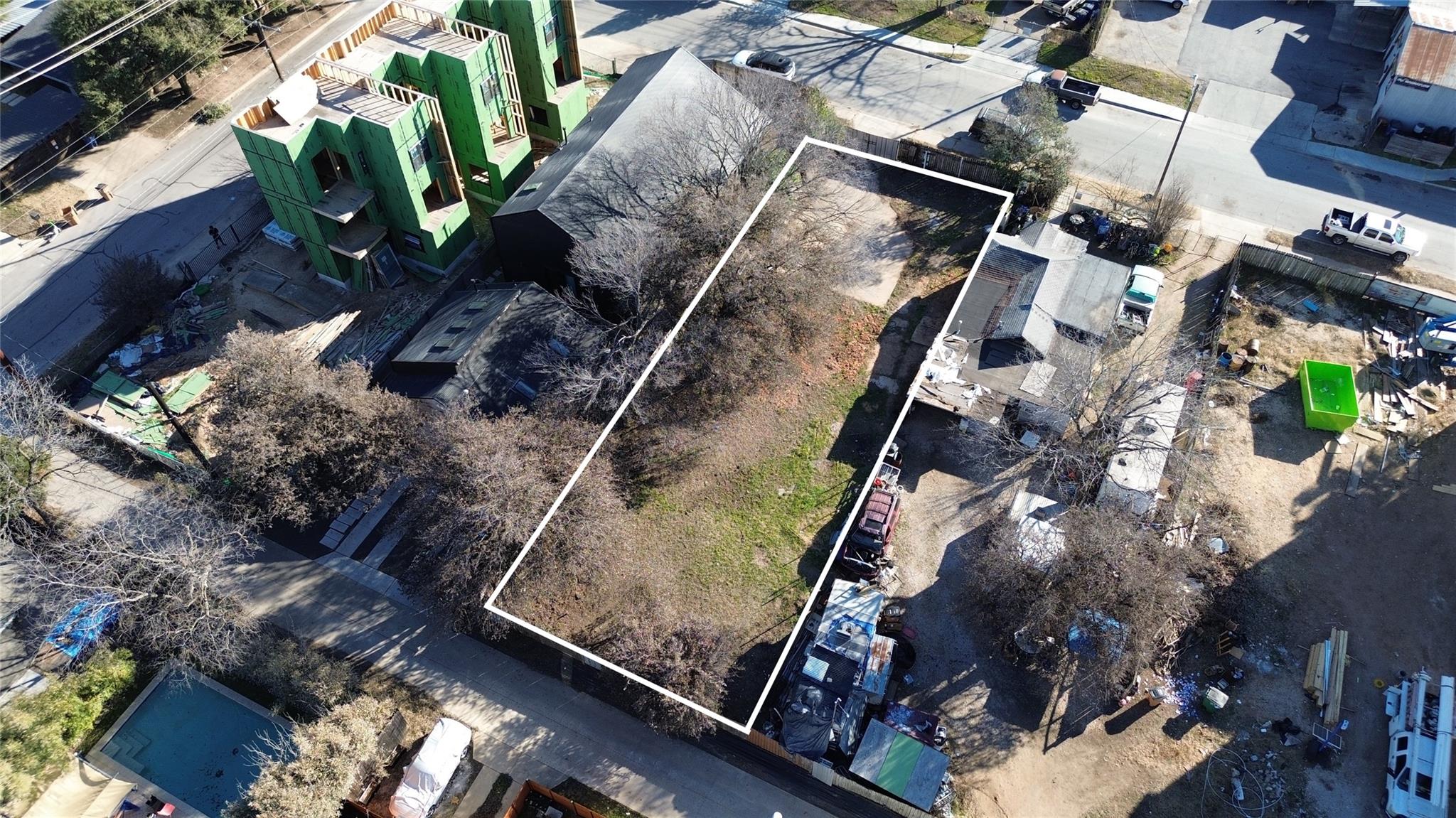 Aerial overview of property's location featuring 