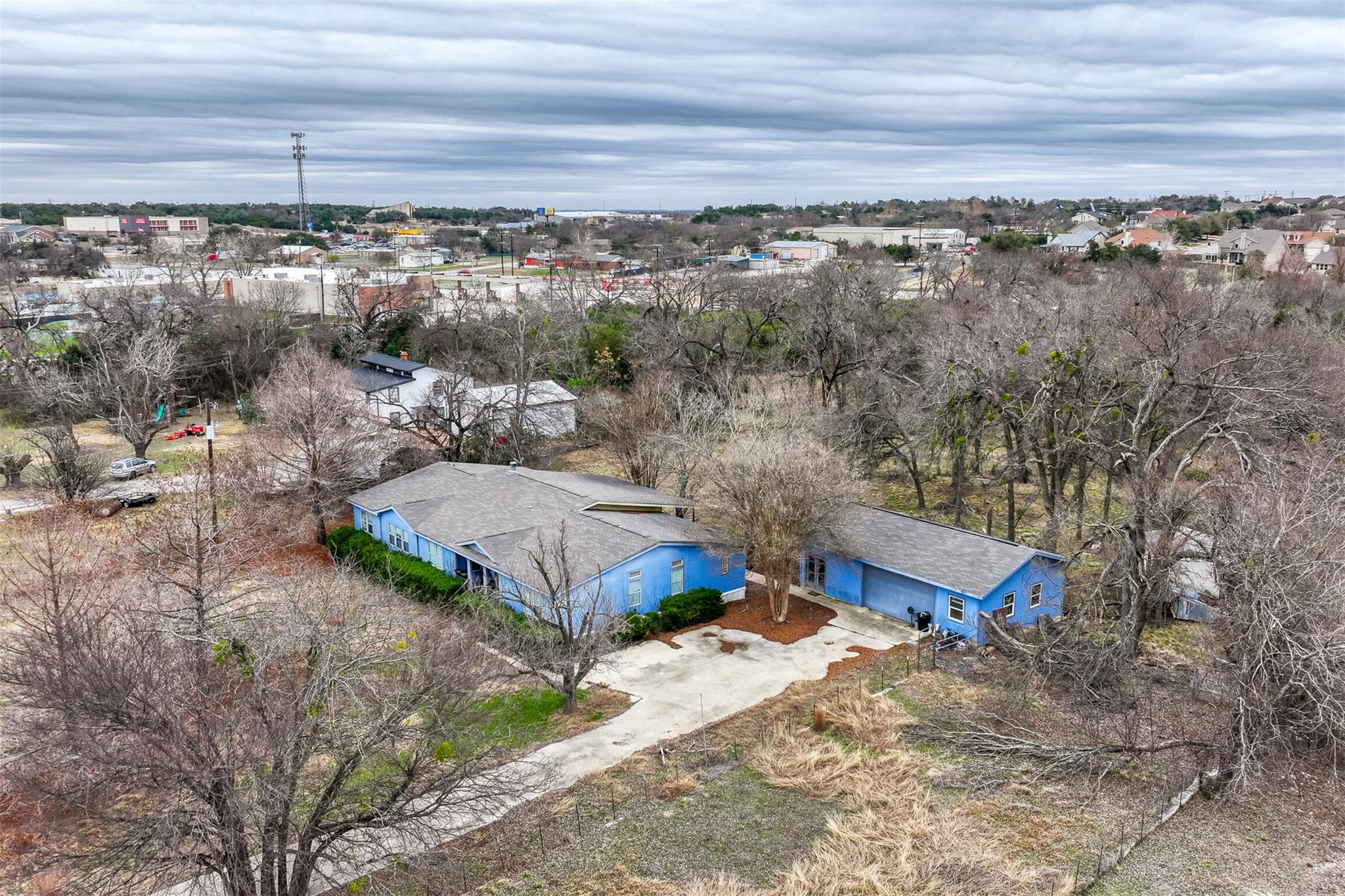 Drone / aerial view