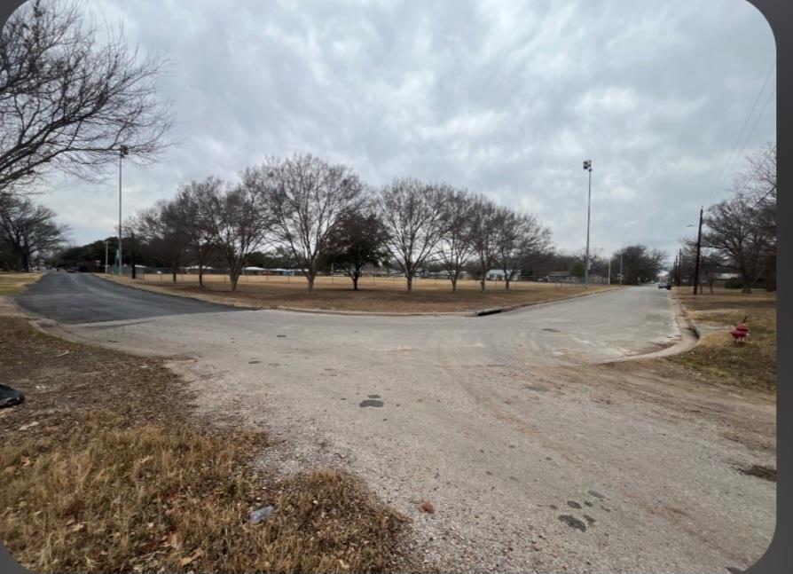 View of asphalt road
