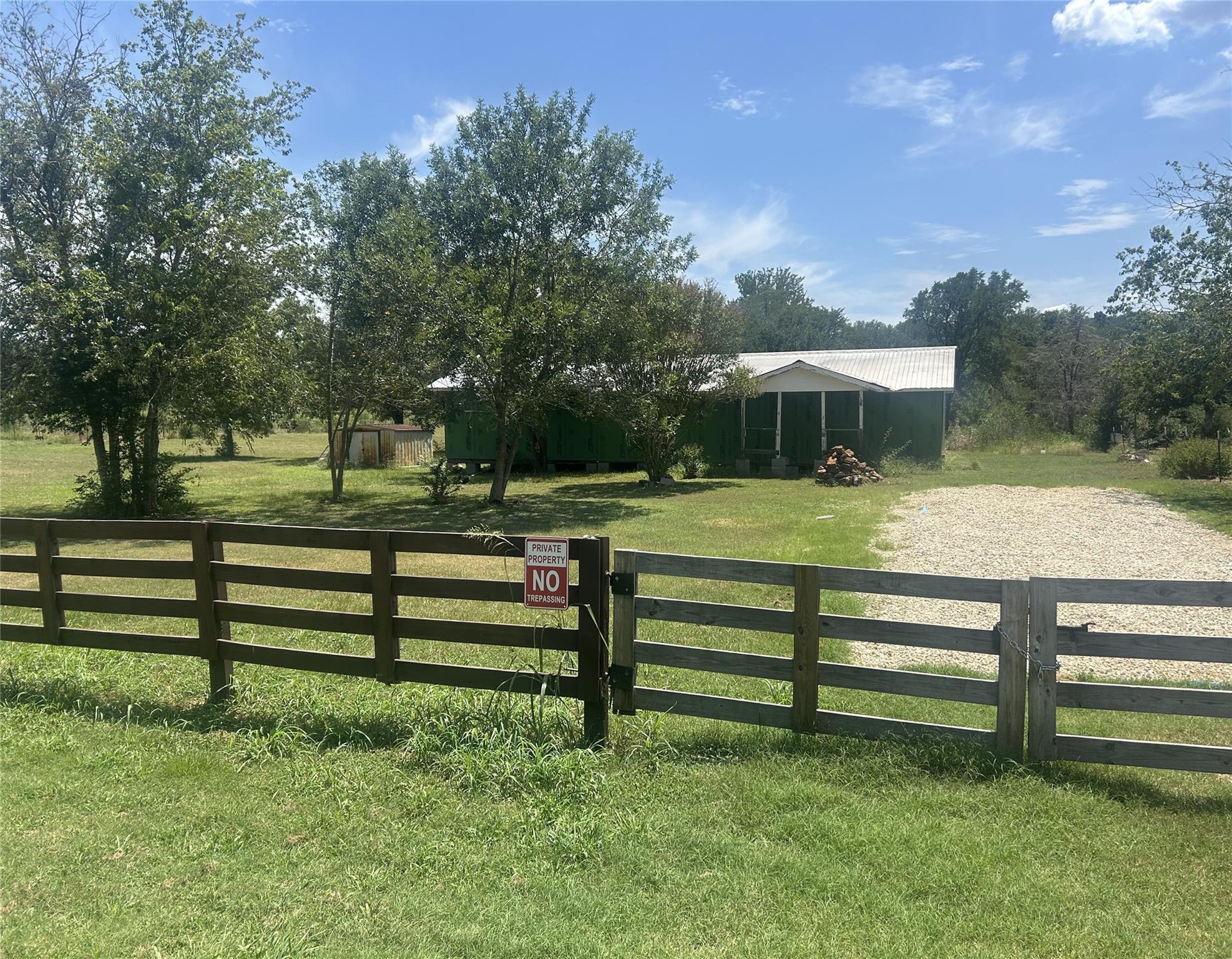 View of gate