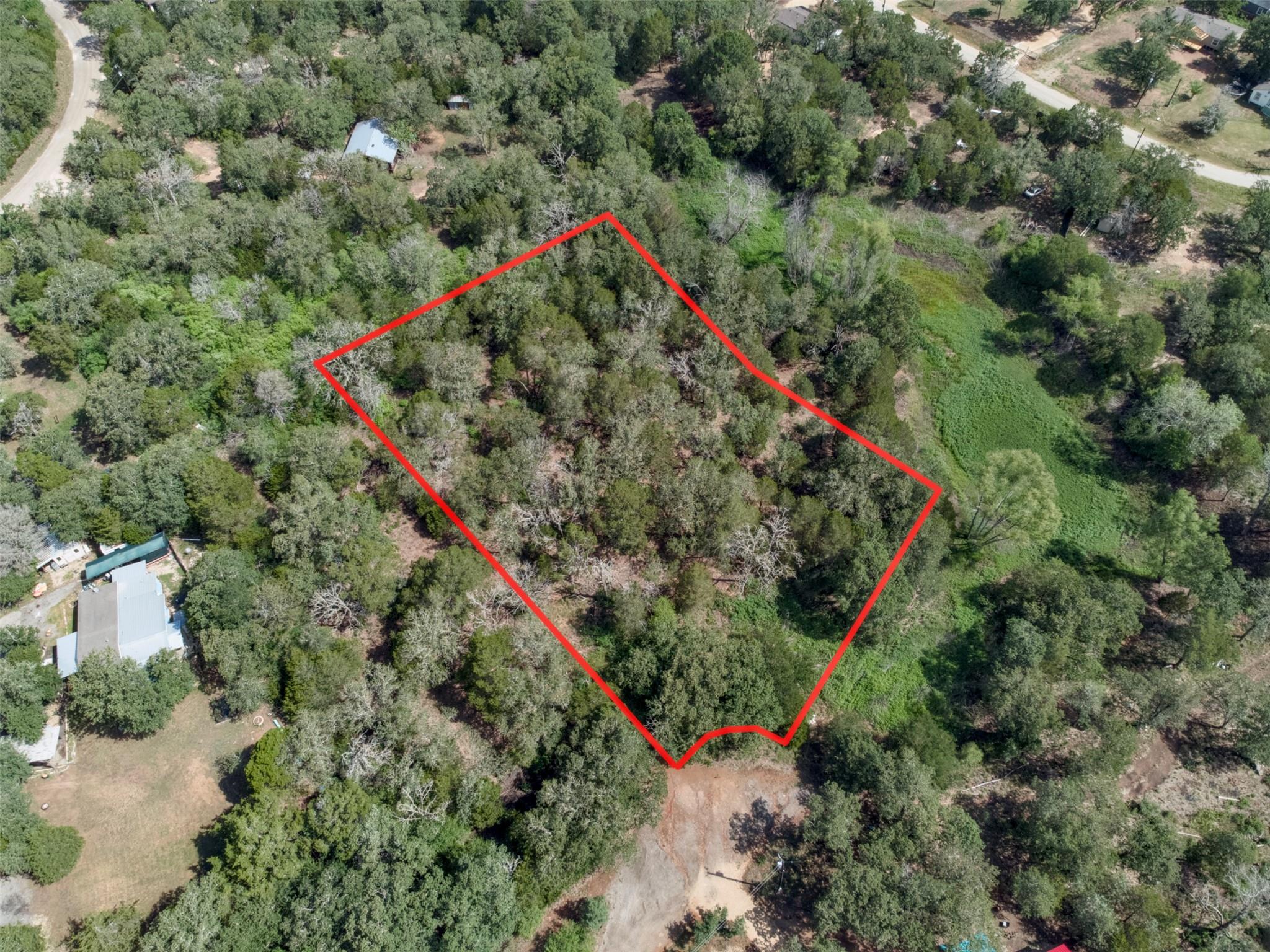 Aerial view of property's location featuring prop