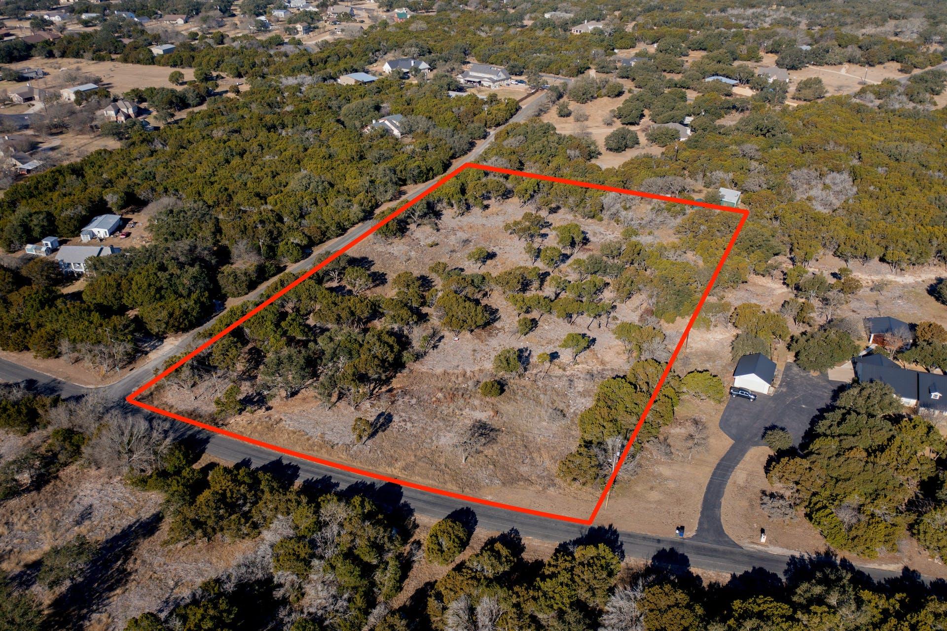 Aerial view of property's location featuring prop