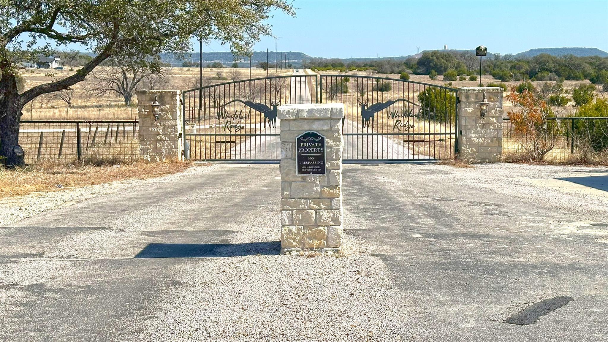 View of gate