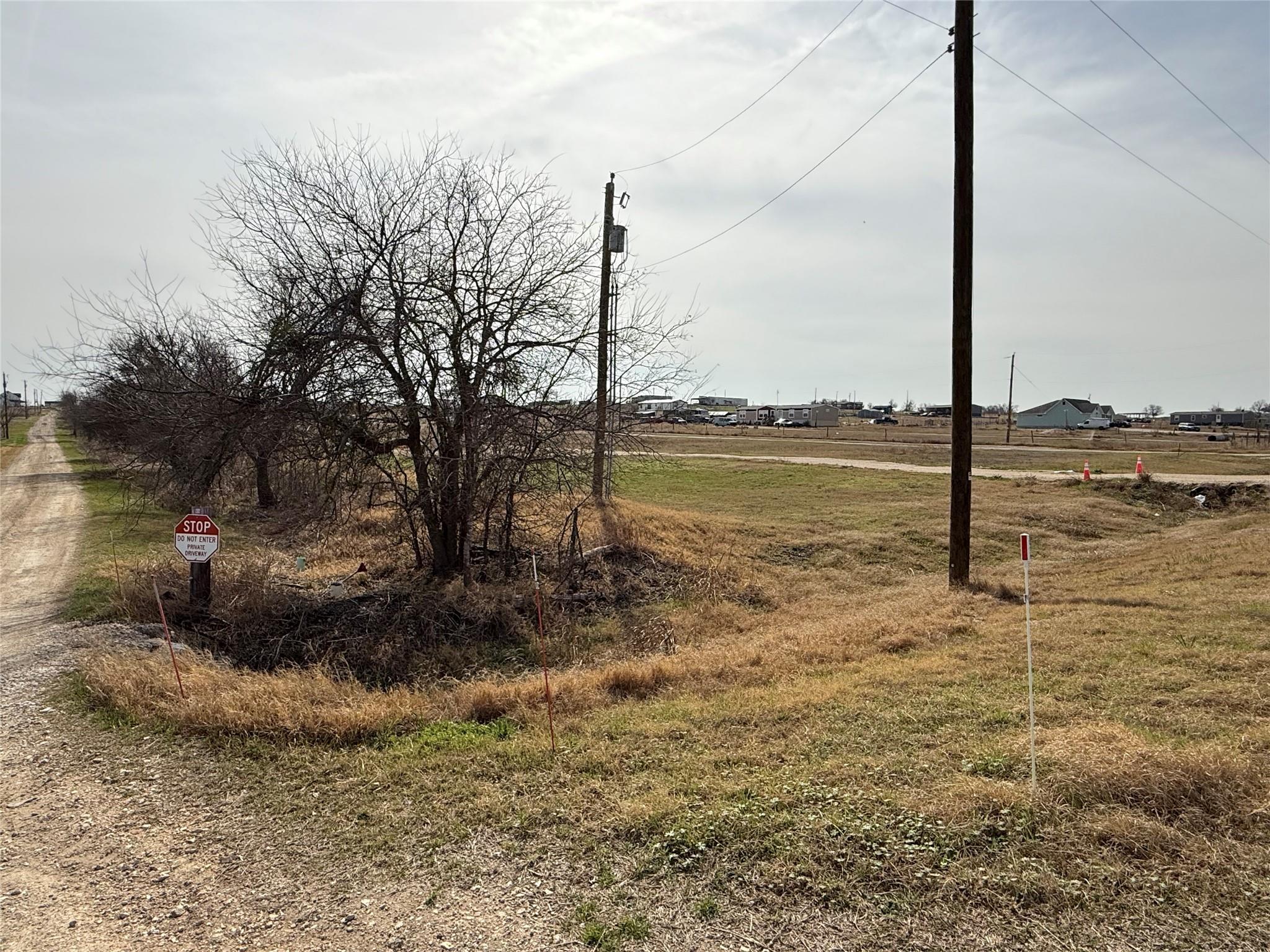 View of yard featuring a view of rural / pastoral
