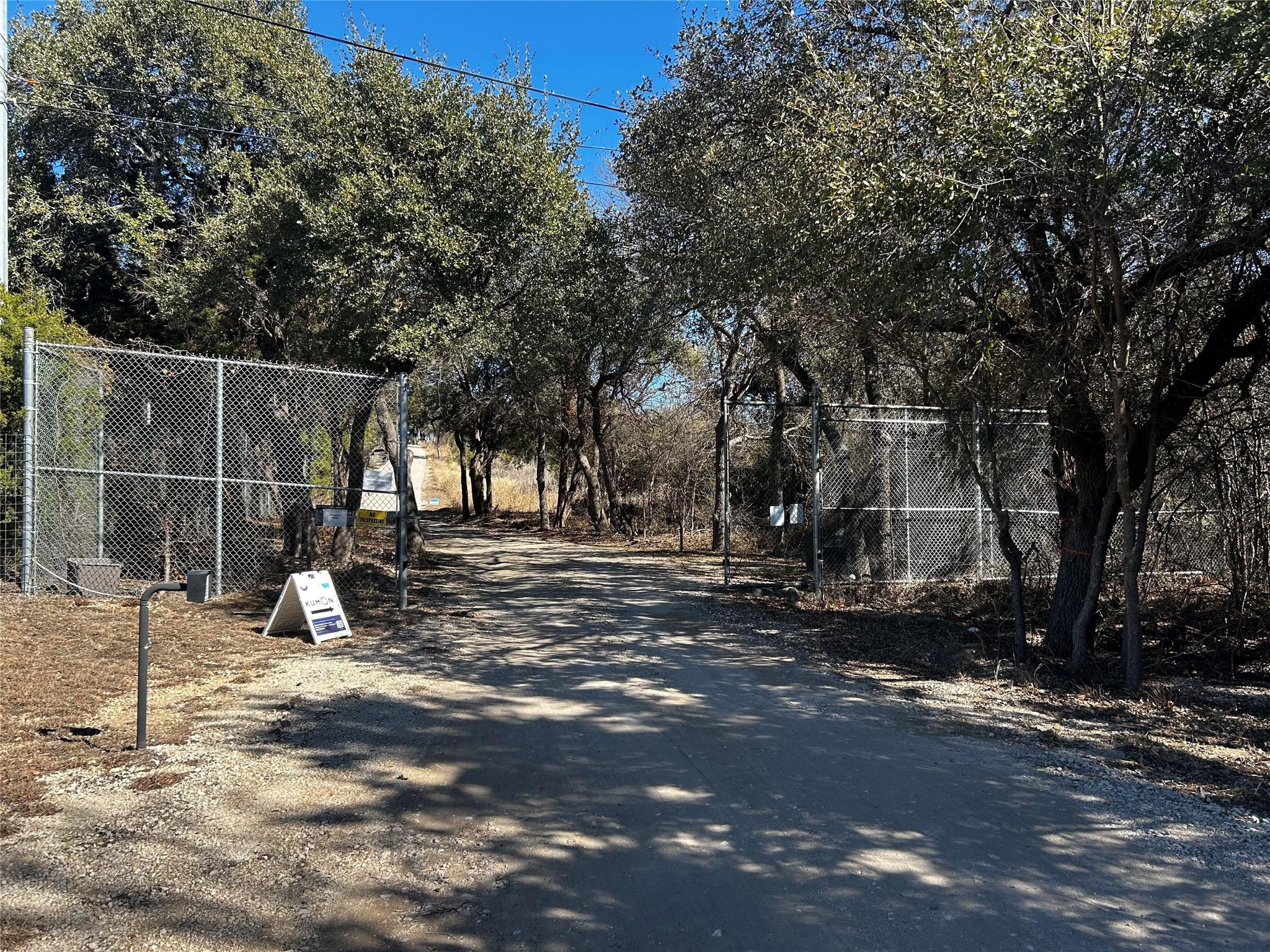 View of road