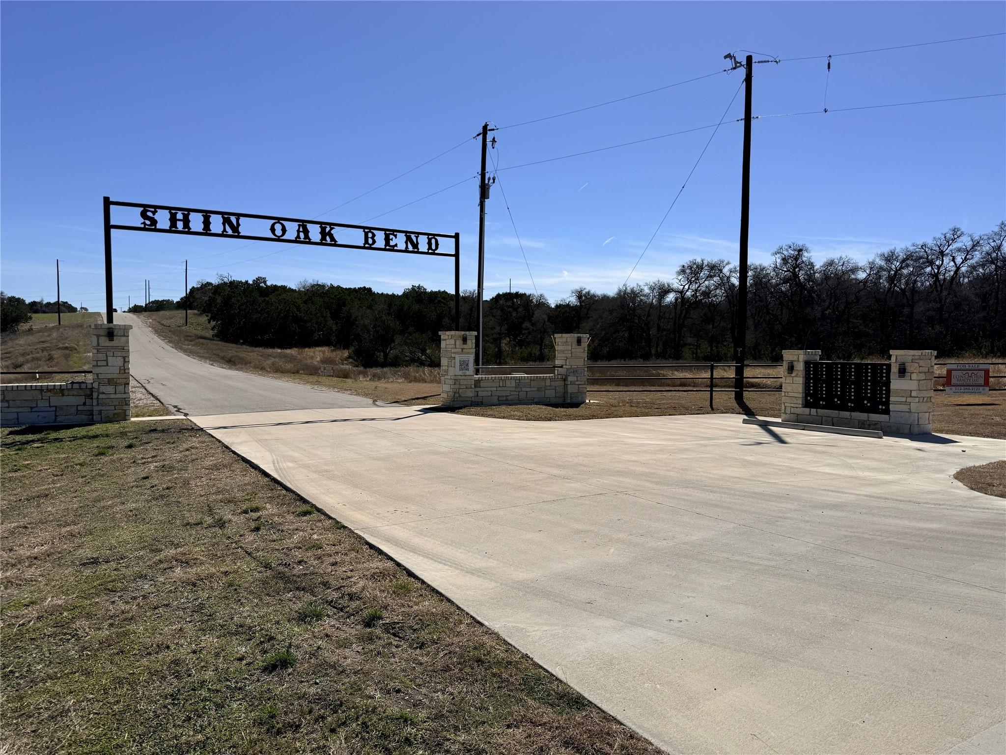 View of concrete road