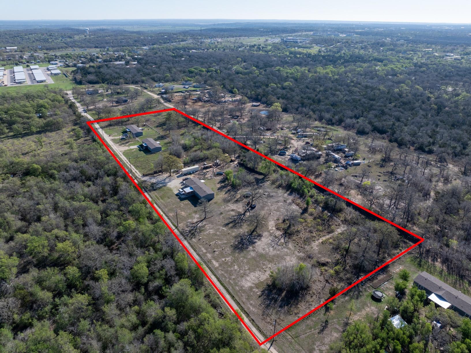 Aerial overview of property's location featuring 