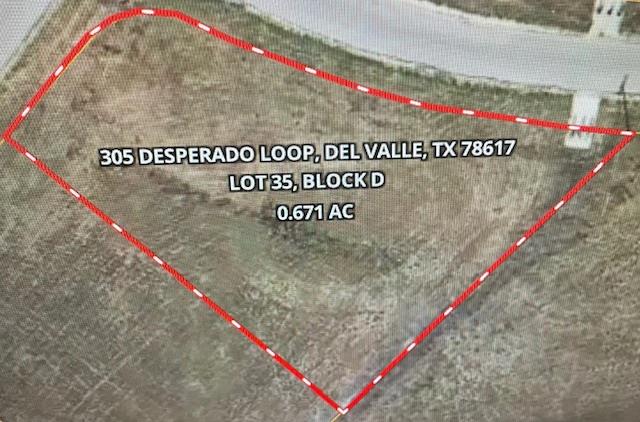 Map / location with property boundaries highlight
