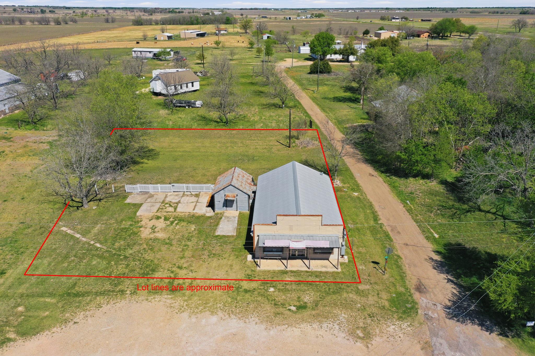 View of rural area featuring property boundaries 