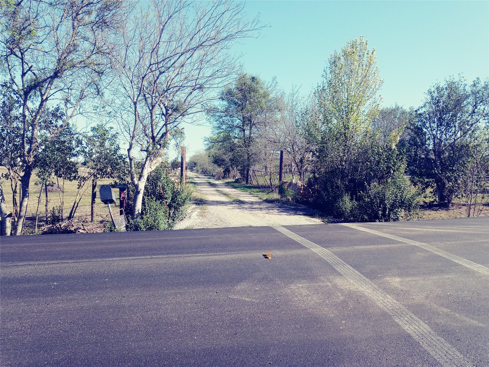 View of asphalt road