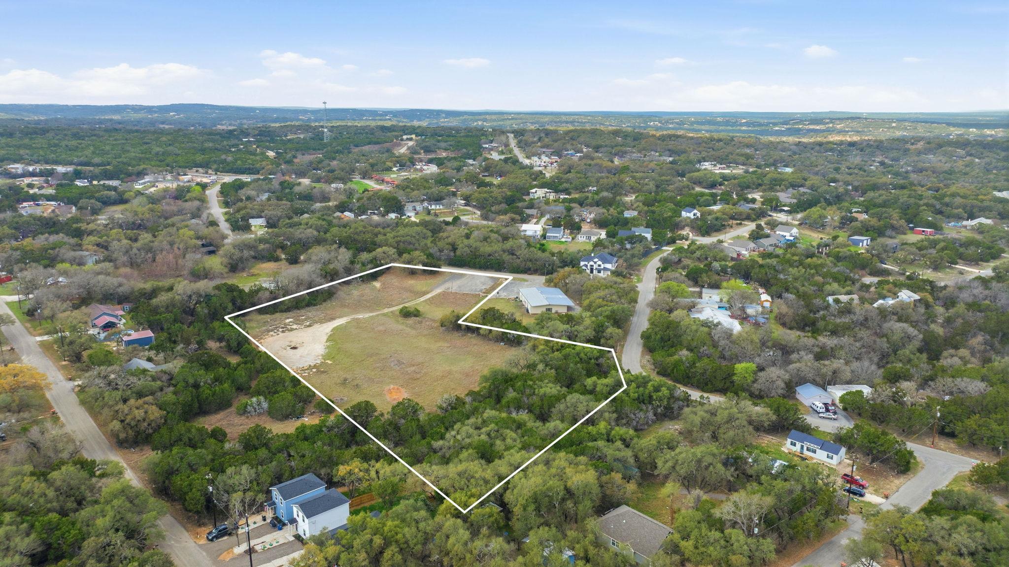 View of property location with property parcel ou