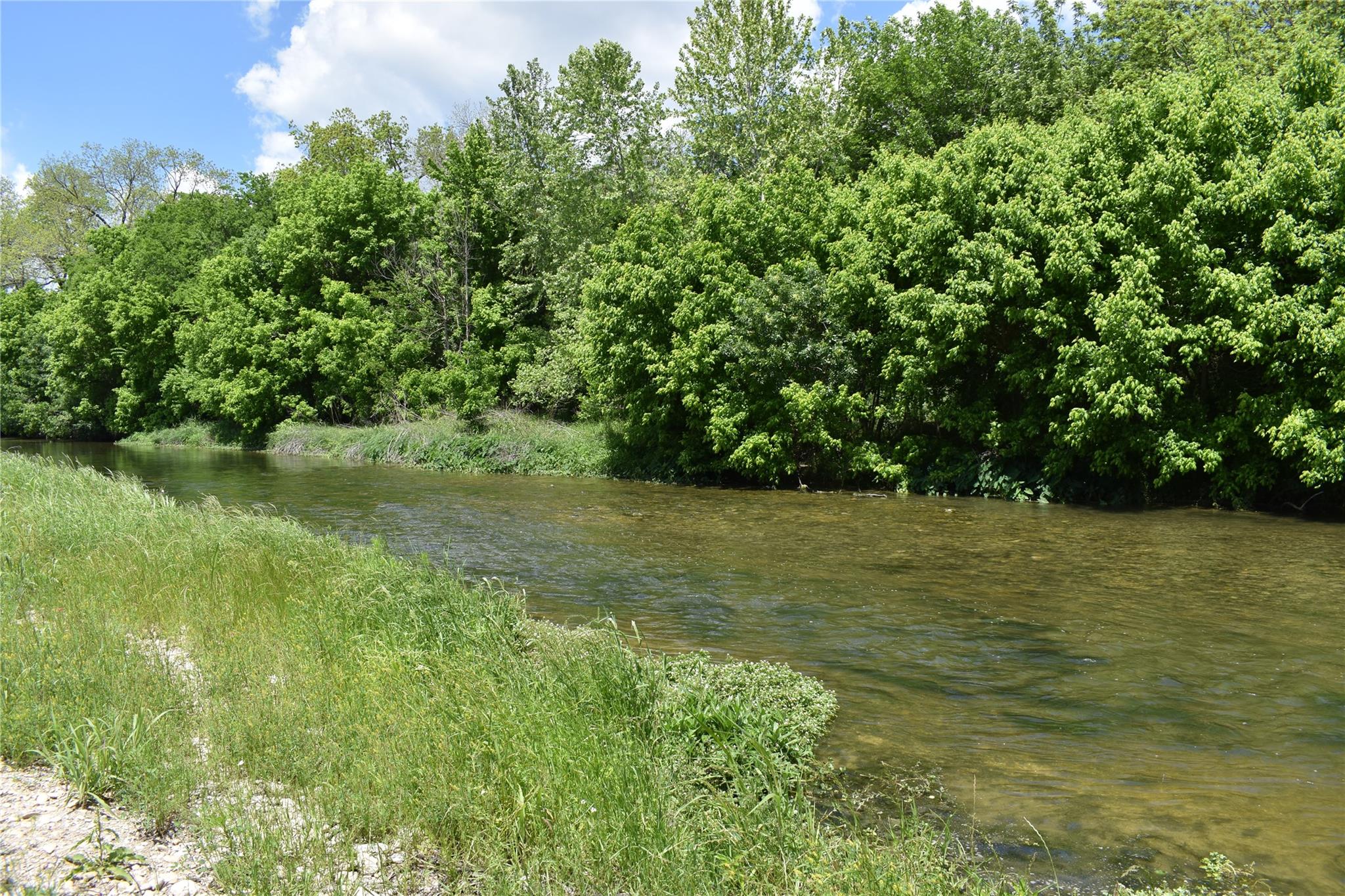 View of nature with a large body of water