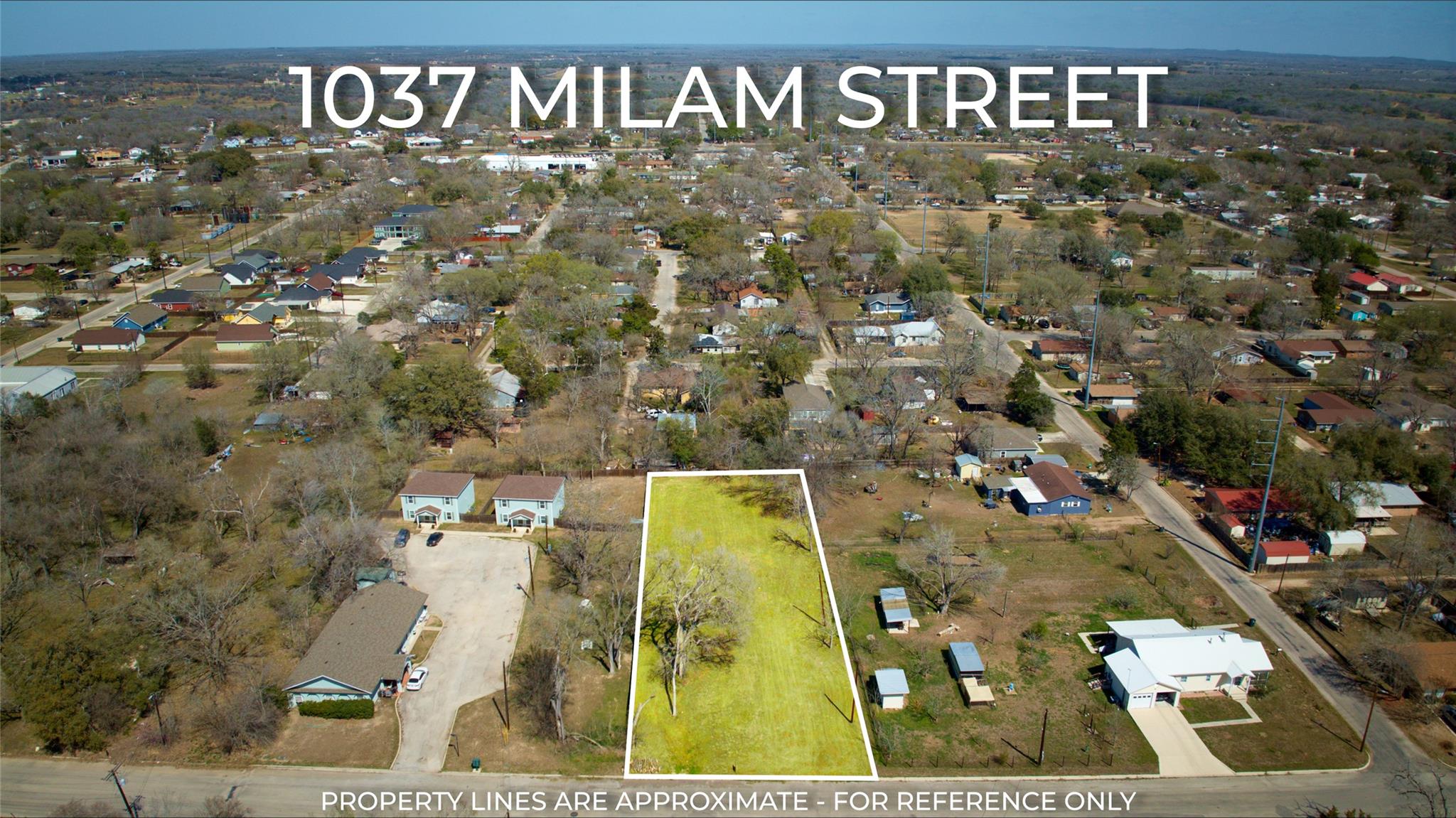 Aerial view of property's location featuring prop