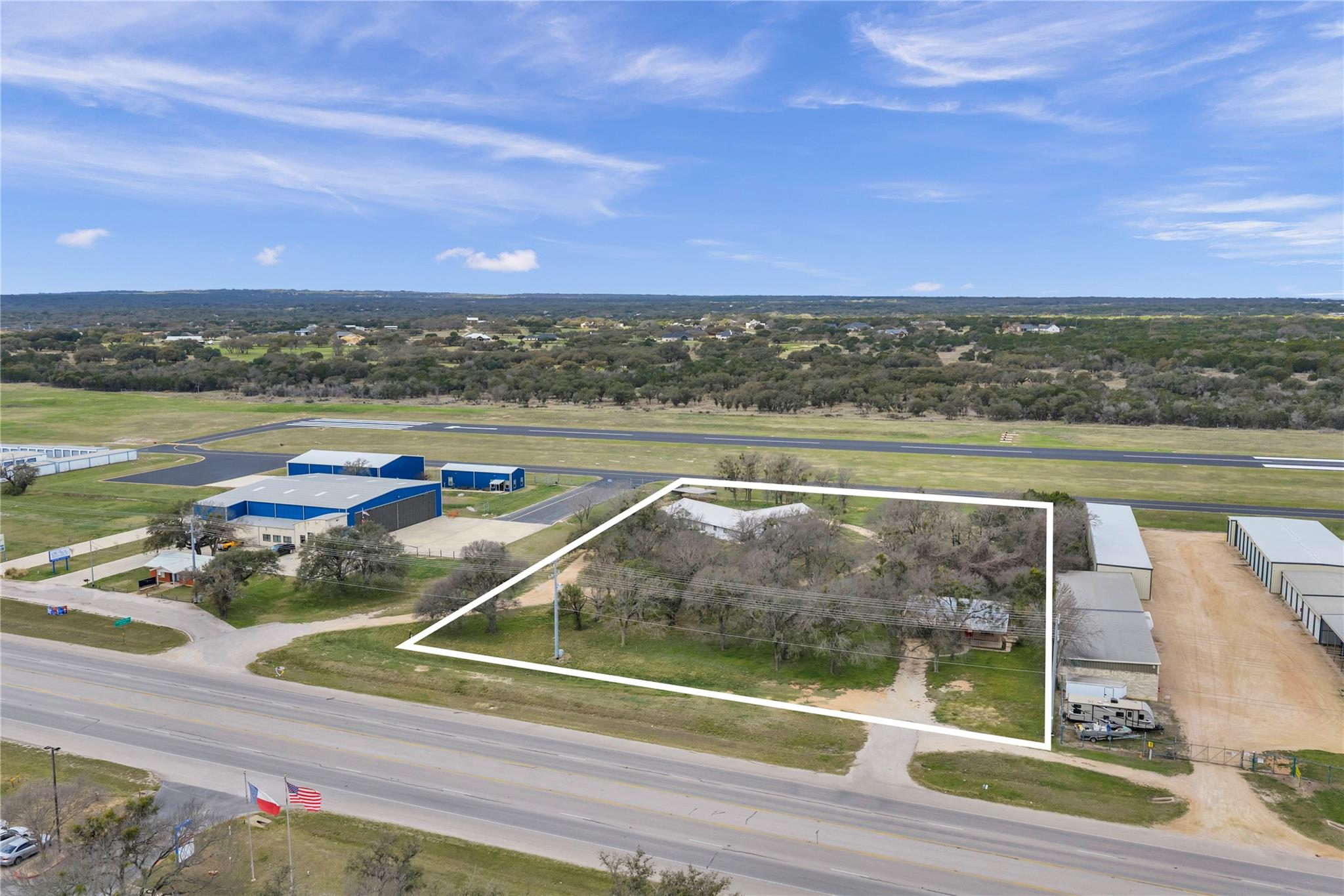 View of property location with property parcel ou