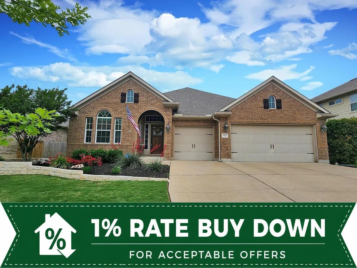 A well-maintained brick facade home awaits, featu