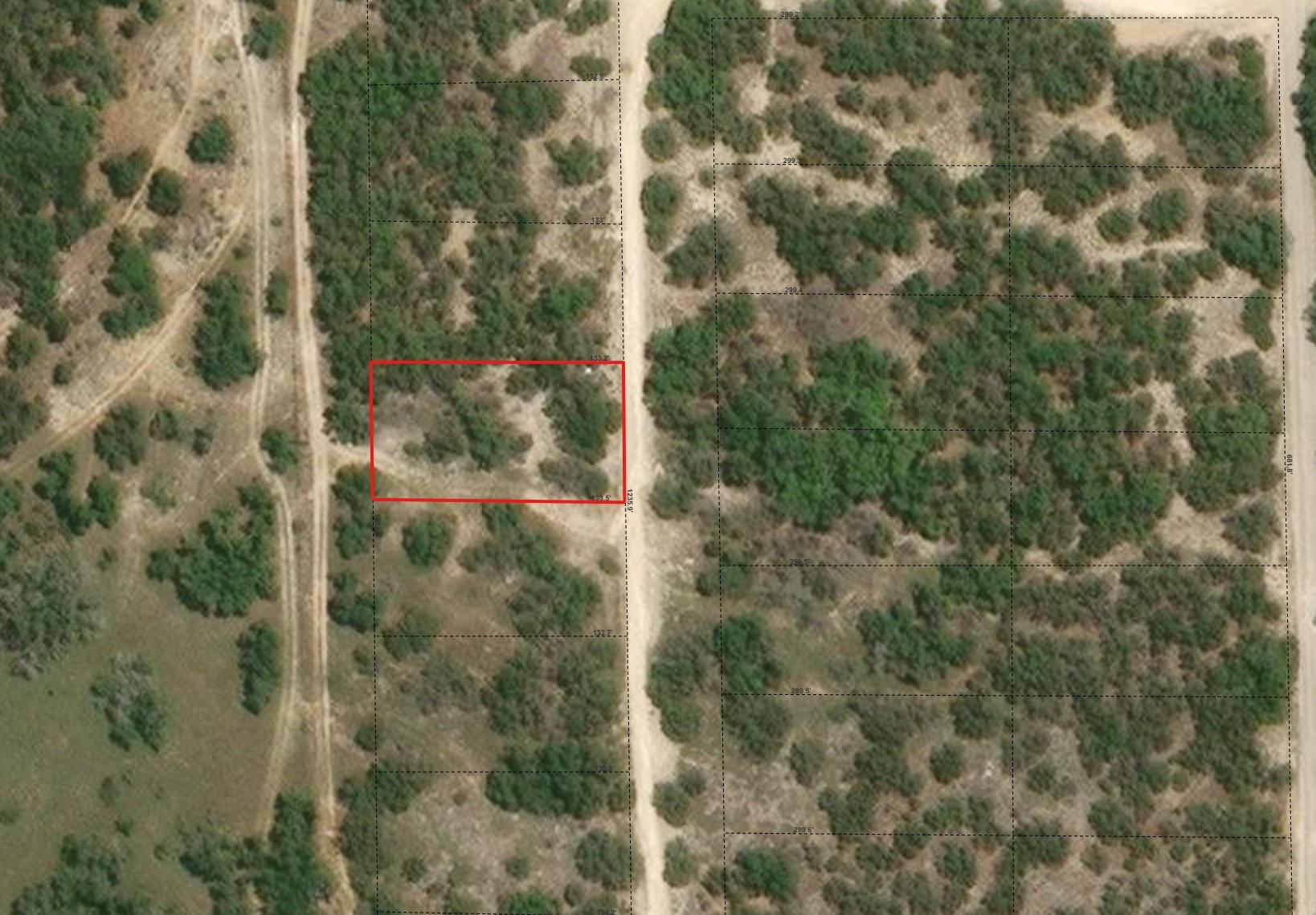 Map / location featuring property parcel outlined
