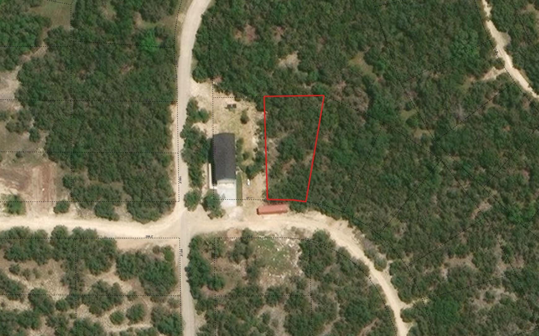 Map / location featuring property parcel outlined