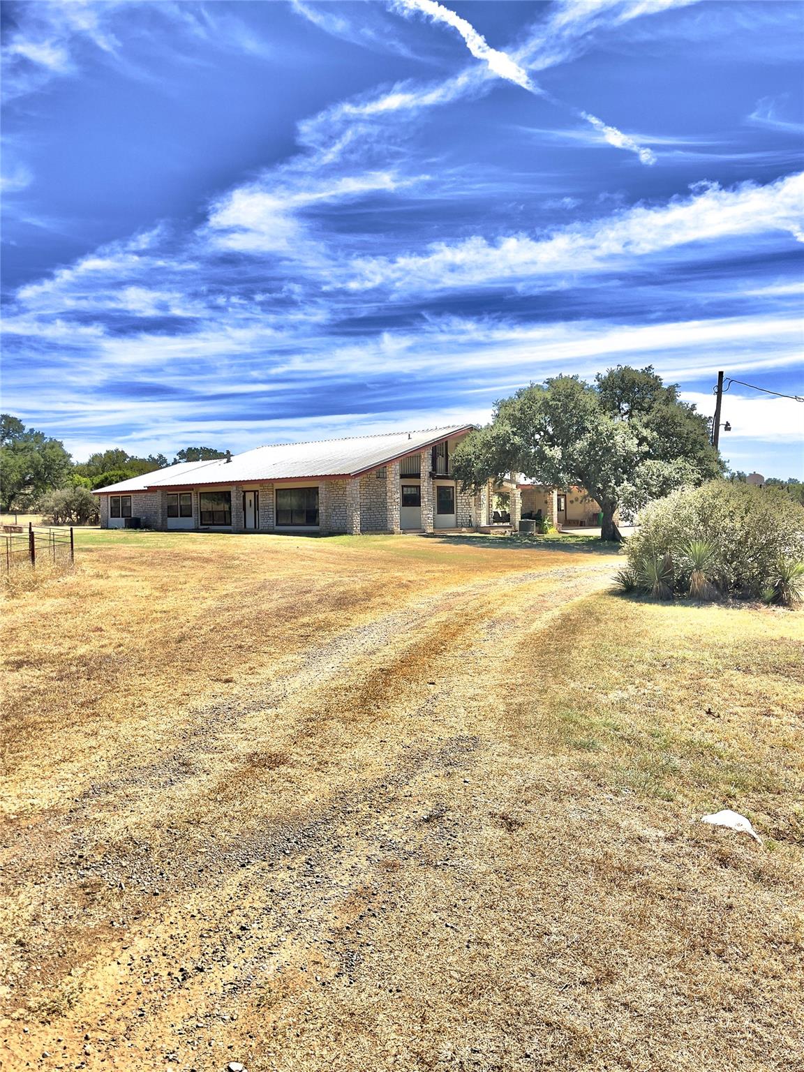 View of front of home featuring driveway