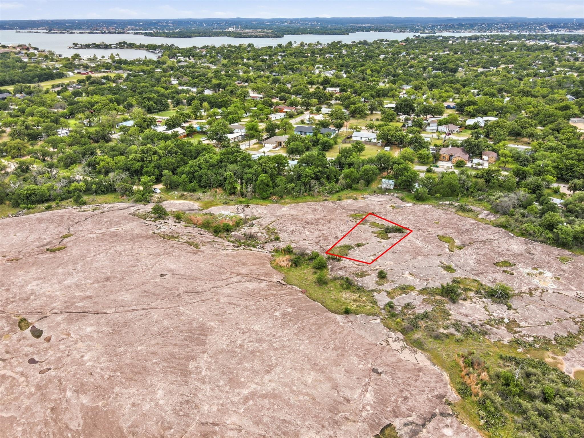 Aerial overview of property's location featuring 