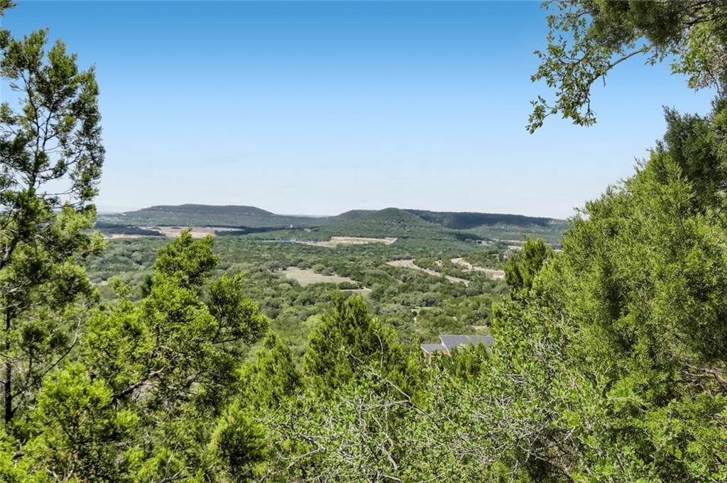 View of mountain background featuring a heavily w