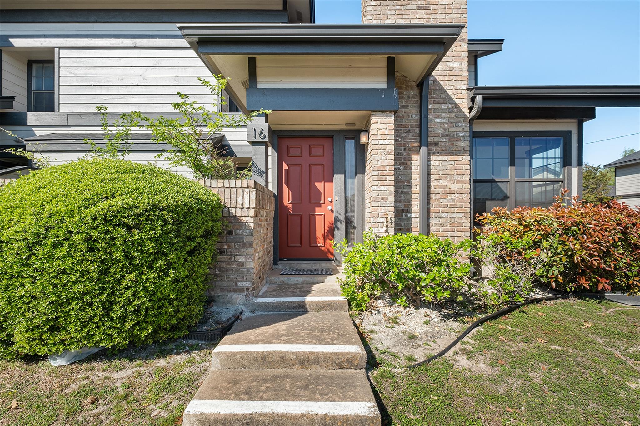 Doorway to property