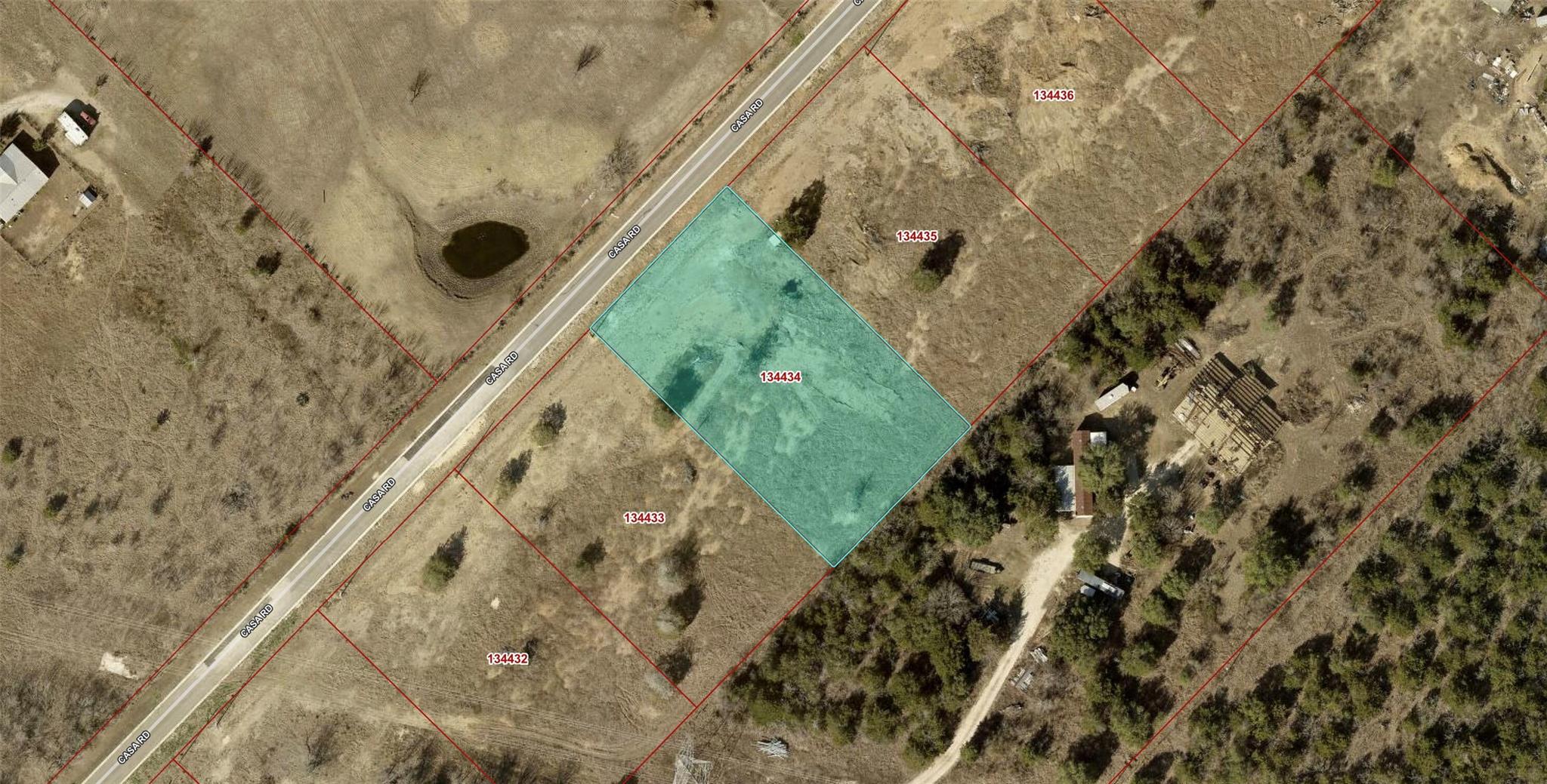 Map of property location with property boundaries