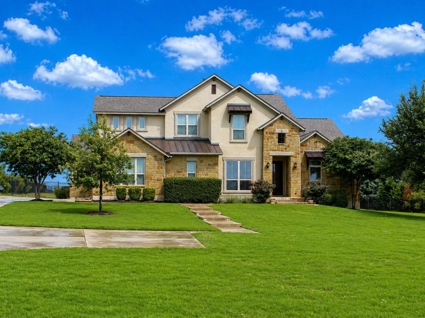 Stone and stucco accents define this classic mult
