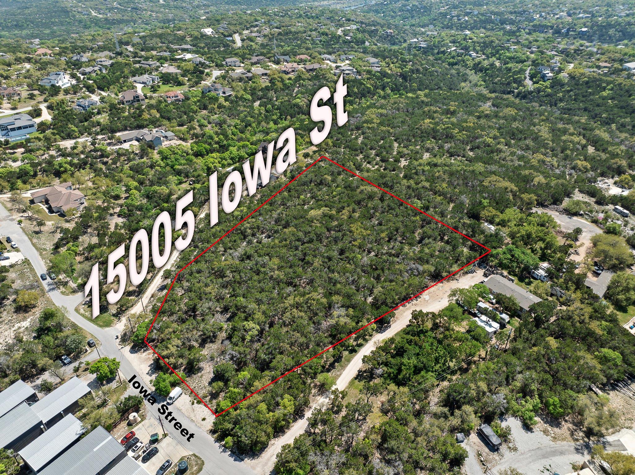 Aerial overview of property's location featuring 