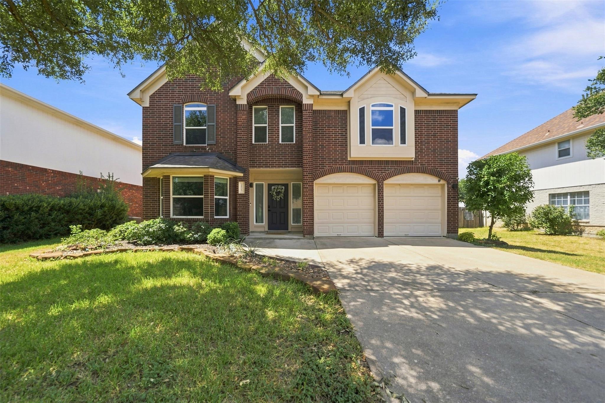 Classic brick craftsmanship defines this multi-le