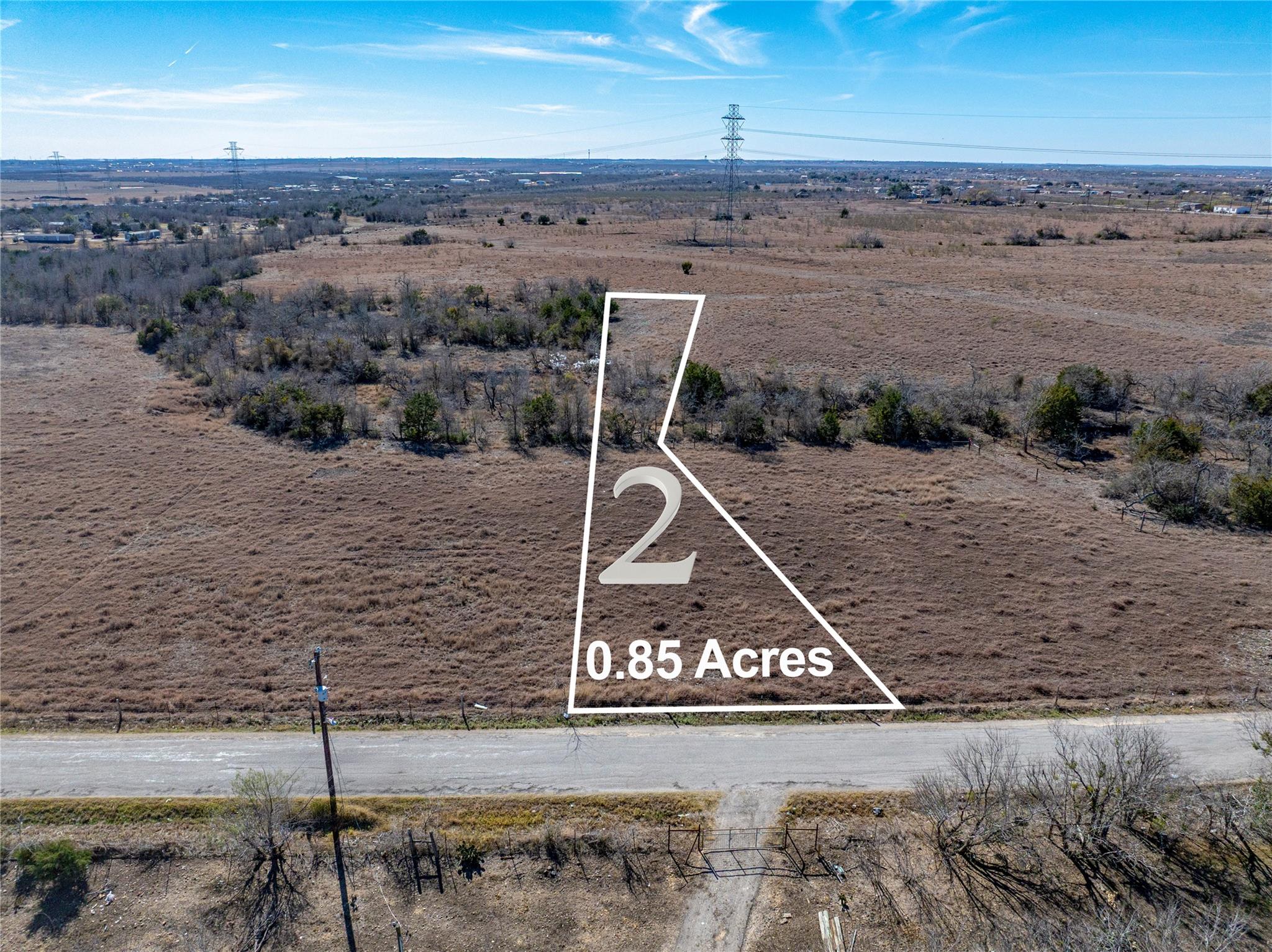Overview of rural landscape featuring property pa