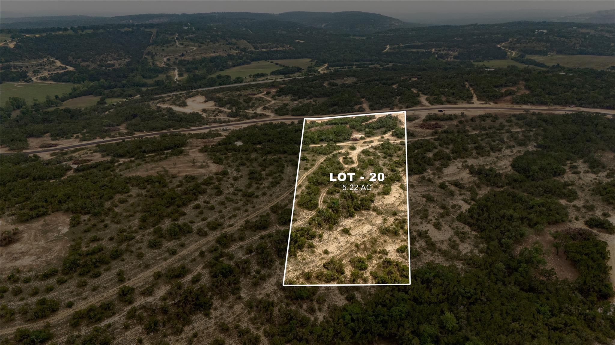 Expansive 5.22-acre lot featuring varied topograp