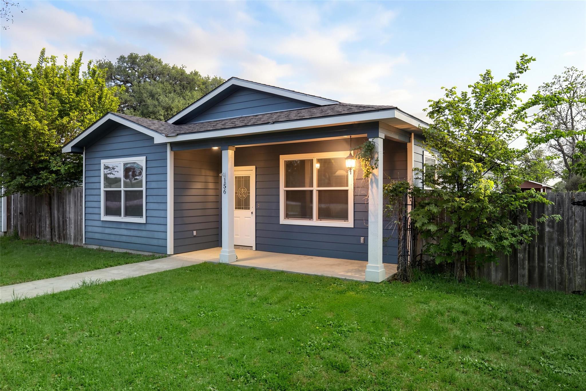 A charming, refreshed residence featuring deep bl