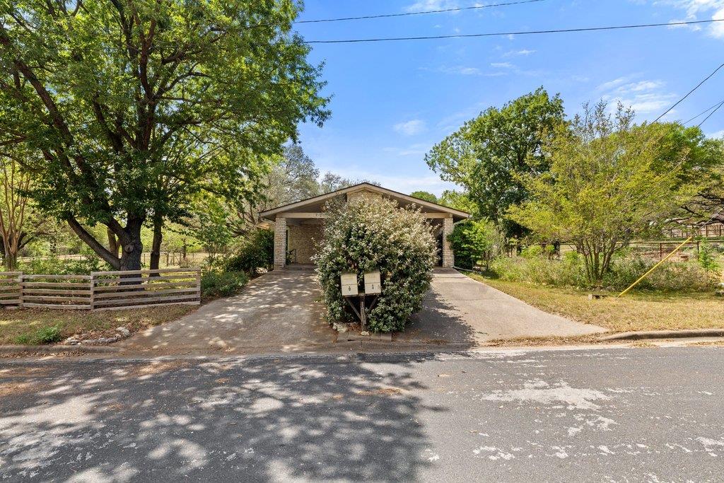 View of front of home with driveway